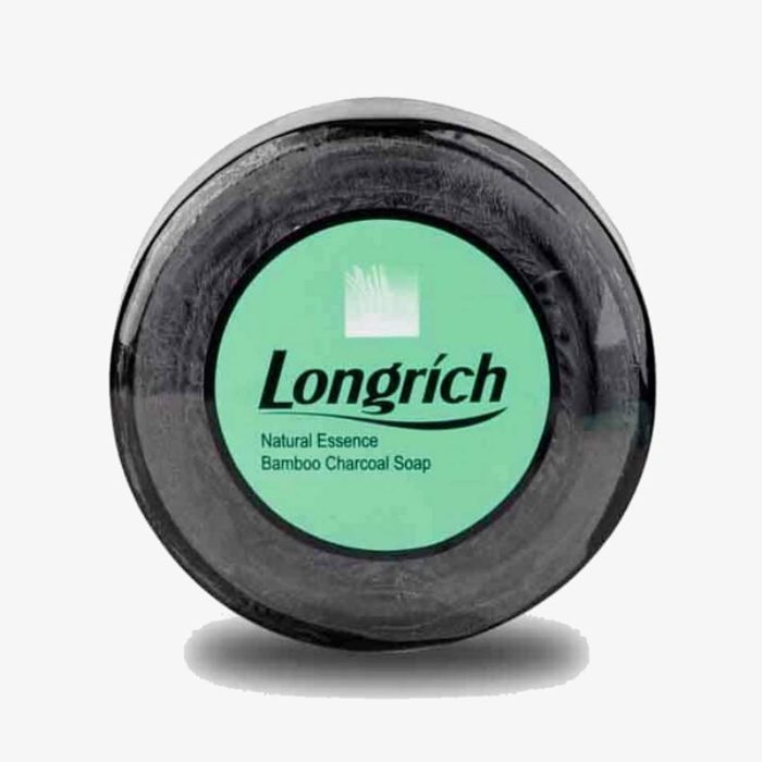 Savon Noir Longrich au Bambou Naturel lot de 3 x 100g